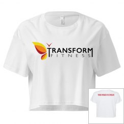 Crop with logo and slogan