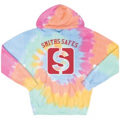 Unisex Tie-Dye Fleece Hoodie