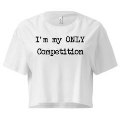 Ladies Festival Cali Crop Top Tee