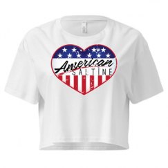 Ladies Festival Cali Crop Top Tee