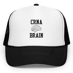 Hat- CRNA BRAIN
