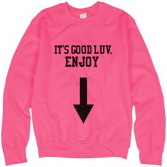 Unisex Neon Crewneck Sweatshirt