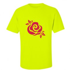 Unisex Ultra Cotton Safety Neon Crewneck Tee