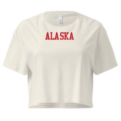 Ladies Festival Cali Crop Top Tee