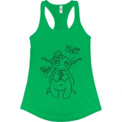 Ladies Slim Fit Racerback Tank Top