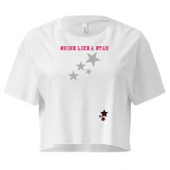 Ladies Festival Cali Crop Top Tee