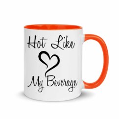 11oz Ceramic Mug with Color Inside