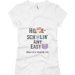 Ladies Slim Fit Basic Promo Jersey Tee