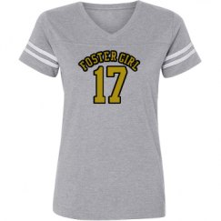 Ladies Relaxed Fit Vintage Sports Tee