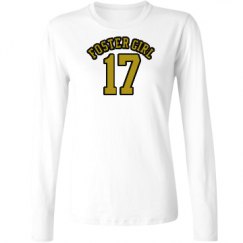 Ladies Relaxed Fit Basic Long Sleeve Tee