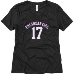 Ladies Relaxed Fit Super Soft Triblend V-Neck Tee