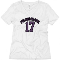 Ladies Relaxed Fit V-Neck Tee