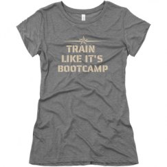 Ladies Slim Fit Super Soft Triblend Tee