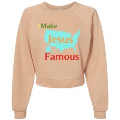 Women's Raglan Pullover Fleece