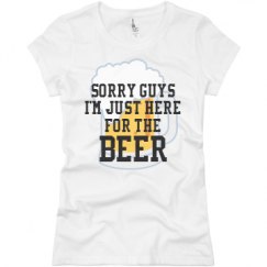 Ladies Slim Fit Basic Promo Jersey Tee