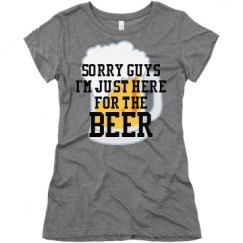 Ladies Slim Fit Super Soft Triblend Tee