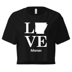 Ladies Festival Cali Crop Top Tee