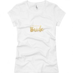 Ladies Slim Fit Basic Promo Jersey Tee