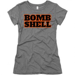 Ladies Slim Fit Super Soft Triblend Tee