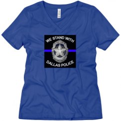 Ladies Relaxed Fit V-Neck Tee