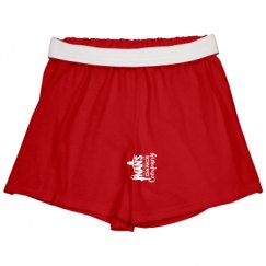 Slim Fit Cheer Shorts
