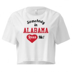 Ladies Festival Cali Crop Top Tee