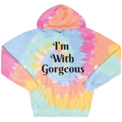 Unisex Tie-Dye Fleece Hoodie