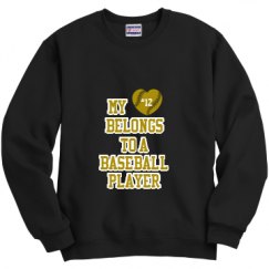 Unisex Film and Foil Crewneck Sweatshirt