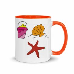 11oz Ceramic Mug with Color Inside