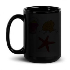 15oz Black Glossy Mug