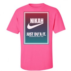 Unisex Ultra Cotton Safety Neon Crewneck Tee