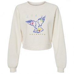 Women's Raglan Pullover Fleece