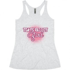 Ladies Slim Fit Super Soft Racerback Triblend Tank