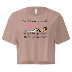 Ladies Festival Cali Crop Top Tee