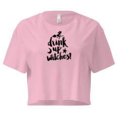 Ladies Festival Cali Crop Top Tee