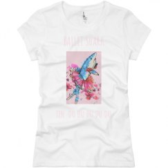 Ladies Slim Fit Basic Promo Jersey Tee