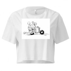 Ladies Festival Cali Crop Top Tee