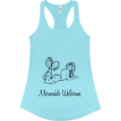 Ladies Slim Fit Racerback Tank Top