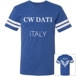 CW DATI VINTAGE NAVY LOGO TEE