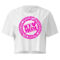 Ladies Festival Cali Crop Top Tee