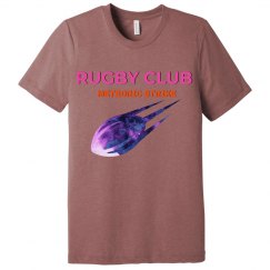 dazzling purple rugby ball