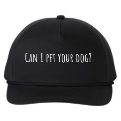 Snapback Five-Panel Rope Hat