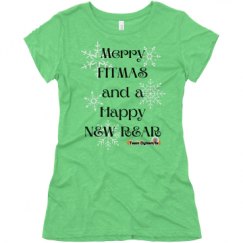 Ladies Slim Fit Super Soft Triblend Tee