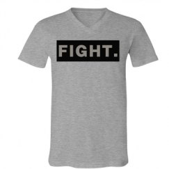 Unisex V-Neck Jersey Tee