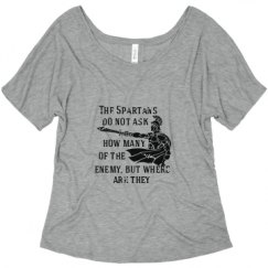 Ladies Flowy Slouchy Tee