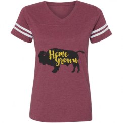 Ladies Relaxed Fit Vintage Sports Tee