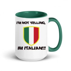 15oz Ceramic Mug with Color Inside