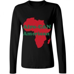 Ladies Relaxed Fit Basic Long Sleeve Tee