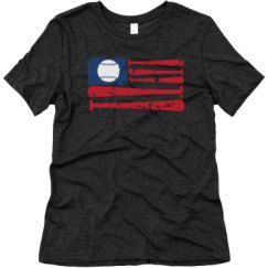 Ladies Relaxed Fit Super Soft Triblend Tee