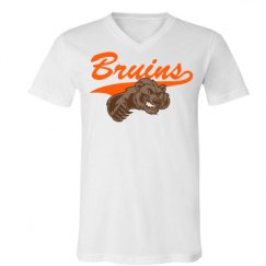 Unisex V-Neck Jersey Tee